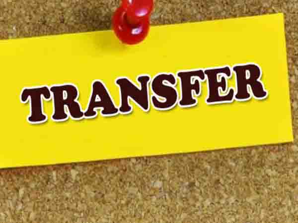Transfer of 15 IPS officers