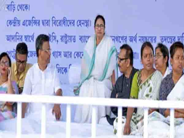 My dharna is as Trinamool leader, not as chief minister: Mamta