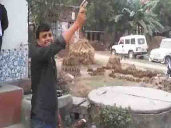 Viral video of Harsh firing at Tilak ceremony