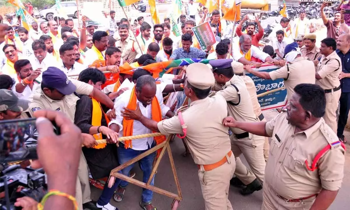 BJP’s performance in TSPSC paper leak case