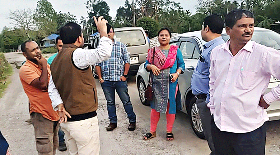 Surveyed the area for power supply