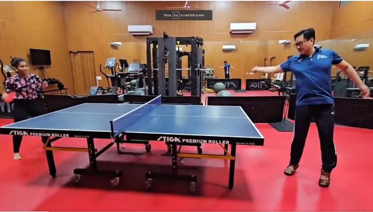 Law Minister Kiren Rijiju Vs Women’s Table Tennis Champion Sreeja Akula: Guess Who Won?