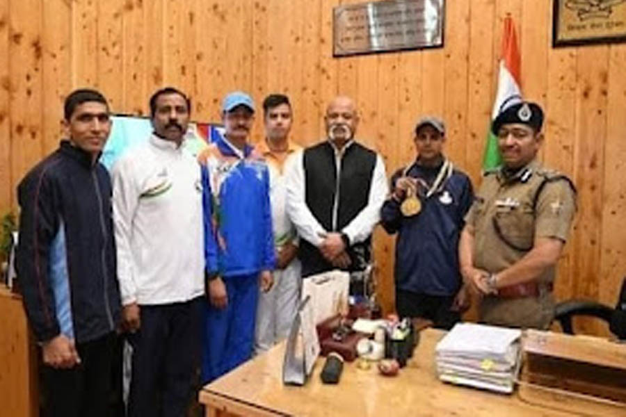 Chief Constable made Uttarakhand Police proud by winning Gold Medal in Athletics Championship Lucknow