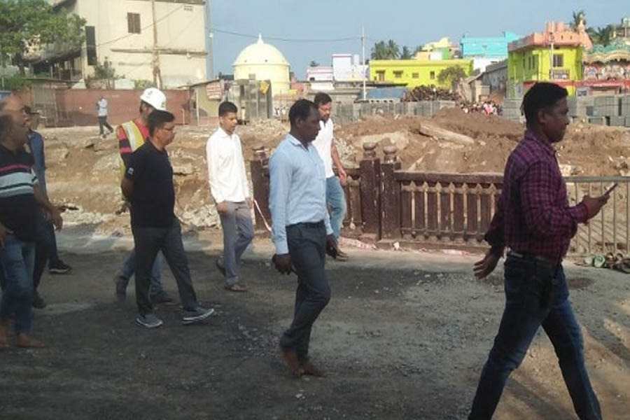 5T Secretary visits Puri, will visit Cuttack later today