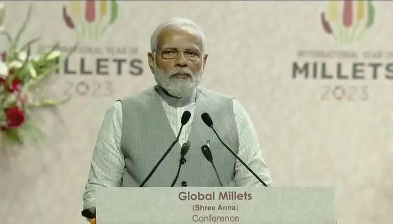 PM Modi inaugurates Shri Anna Conference, claims ‘millets can tackle food challenges’