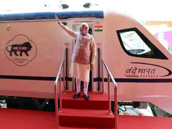 PM Modi flags off Rajasthan’s first Vande Bharat train