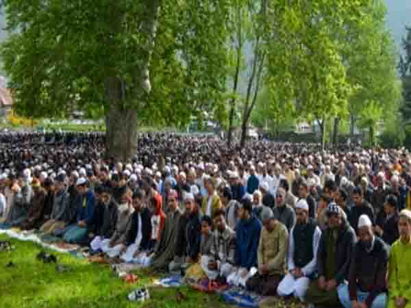 Eid prayers concluded peacefully in Jammu and Kashmir