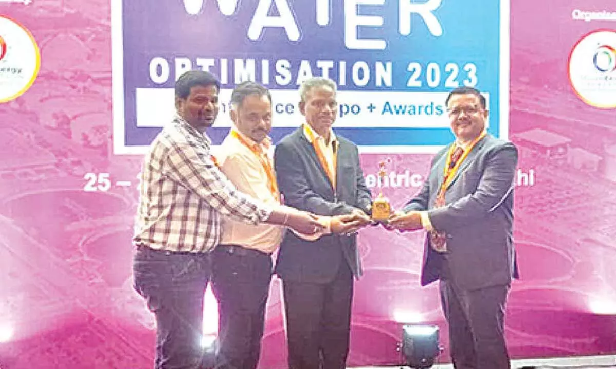 Singareni Thermal Plant got award