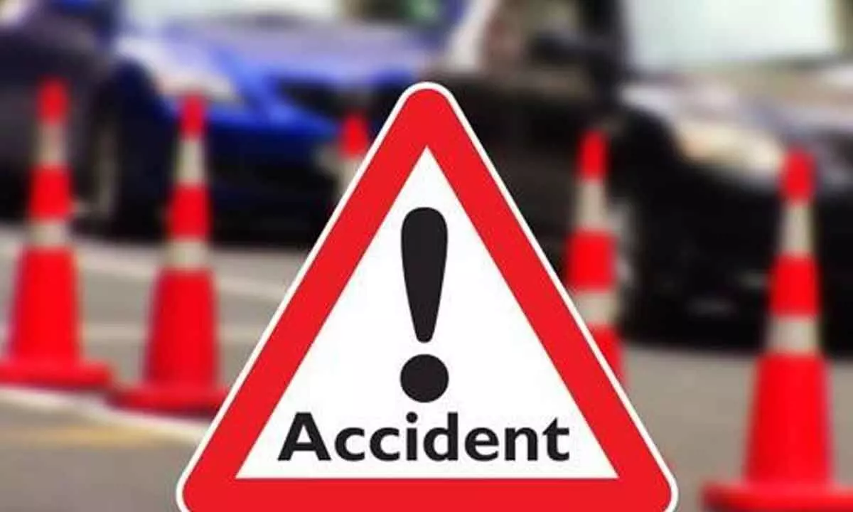 Two buses collided in Krishna district, many injured