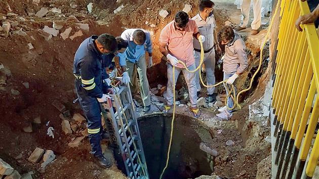 Man dies after falling into open sewer in Gurugram