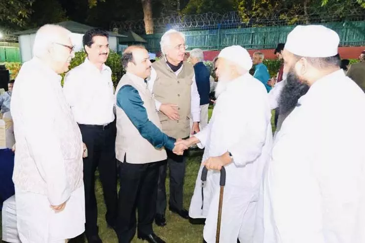 Eid meeting ceremony held at MP Danish Ali’s place