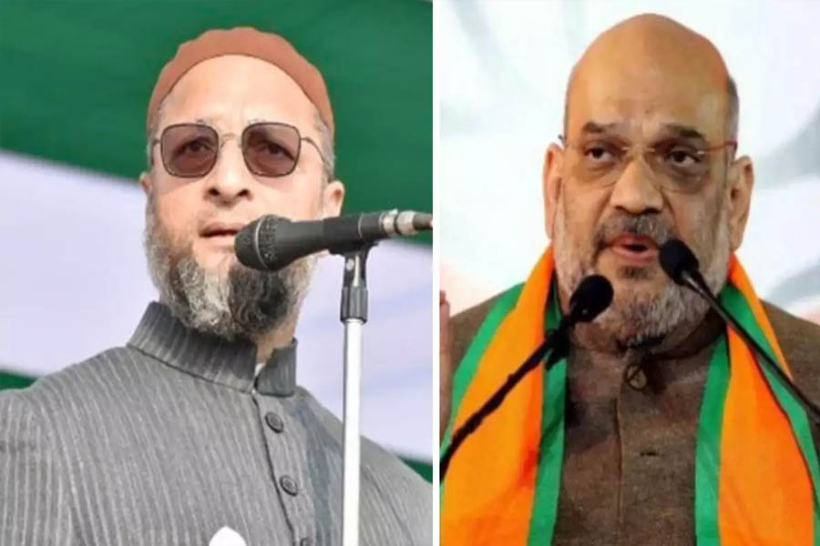 Owaisi targets Union Home Minister Amit Shah over his promise to end Muslim quota