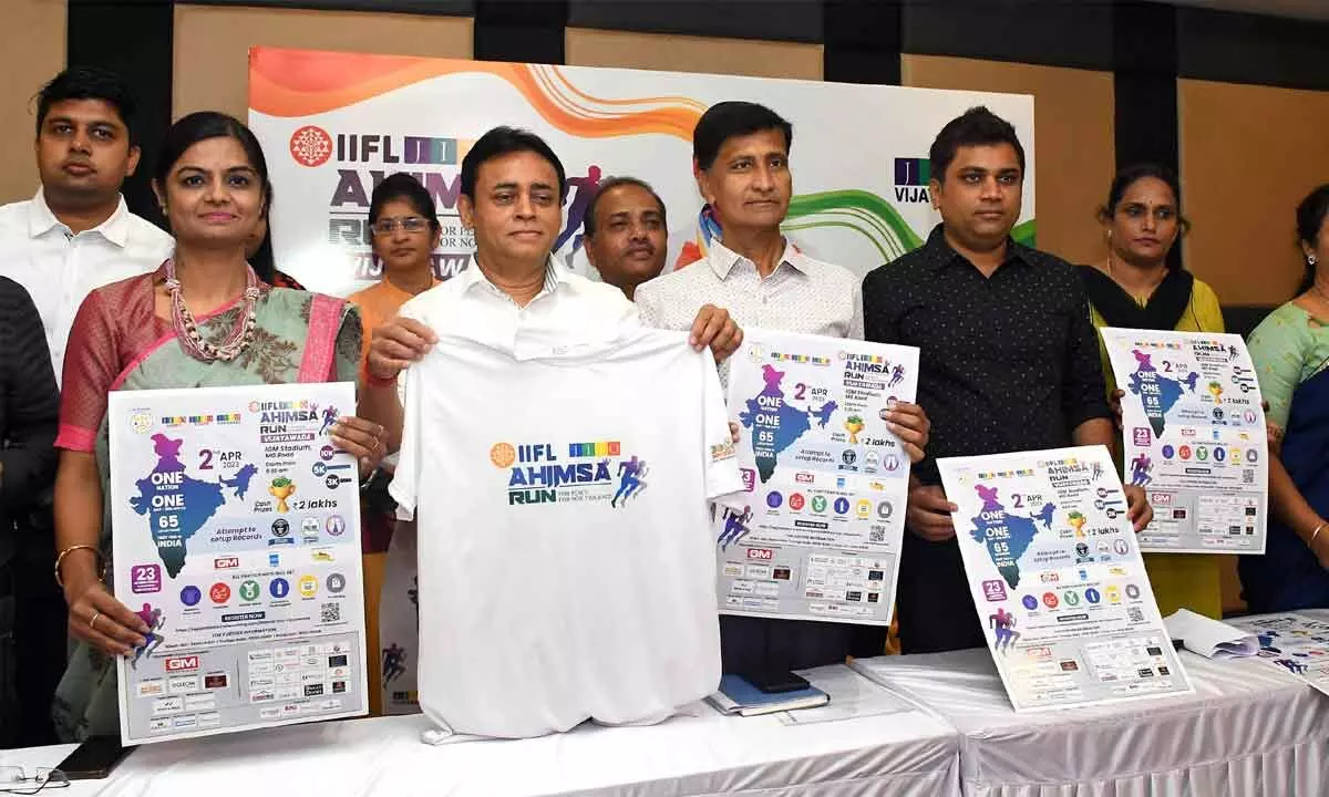 tomorrow non-violence race will be organized