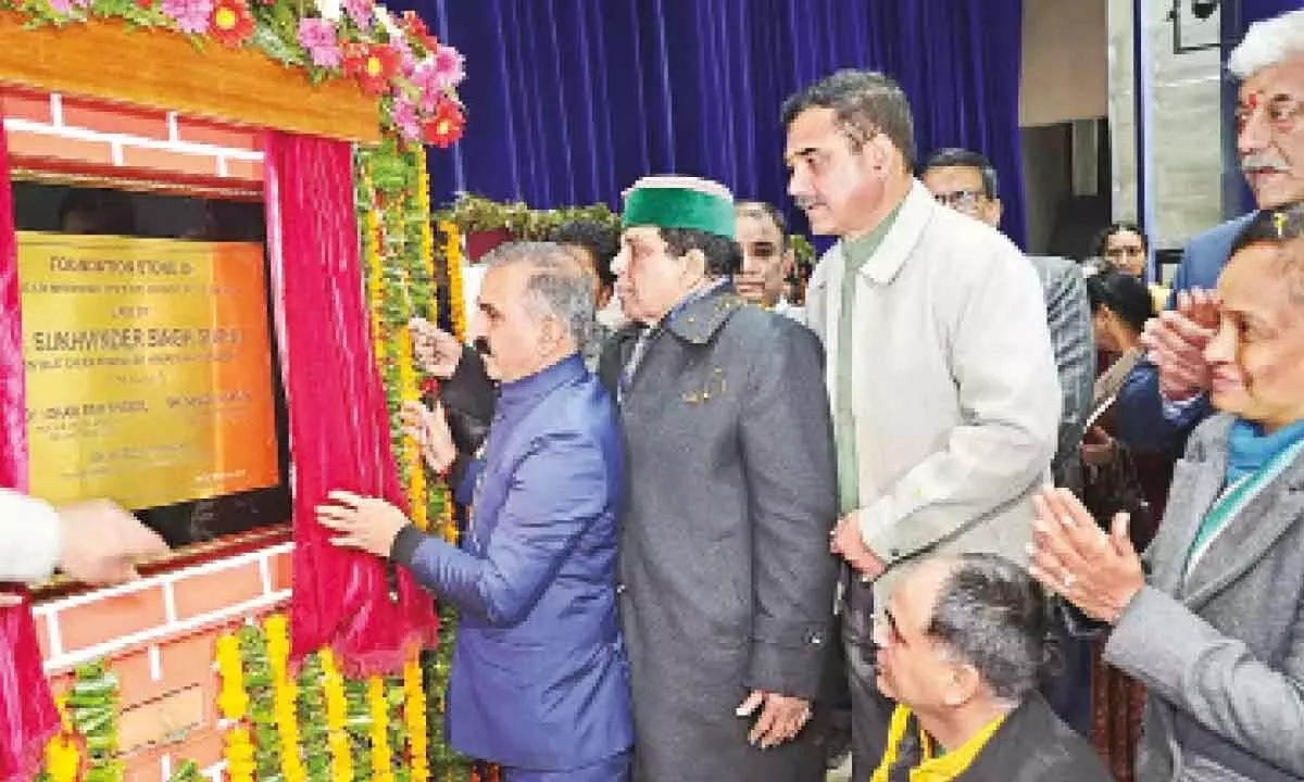 Chief Minister laid the foundation stone of the first PET scan block