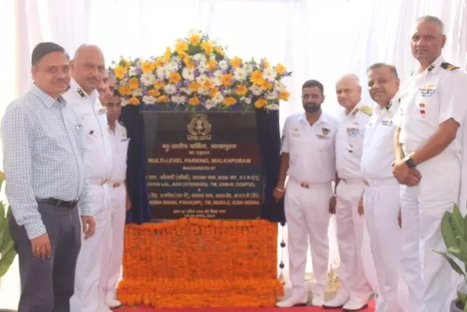 inaugurated a multi-level parking