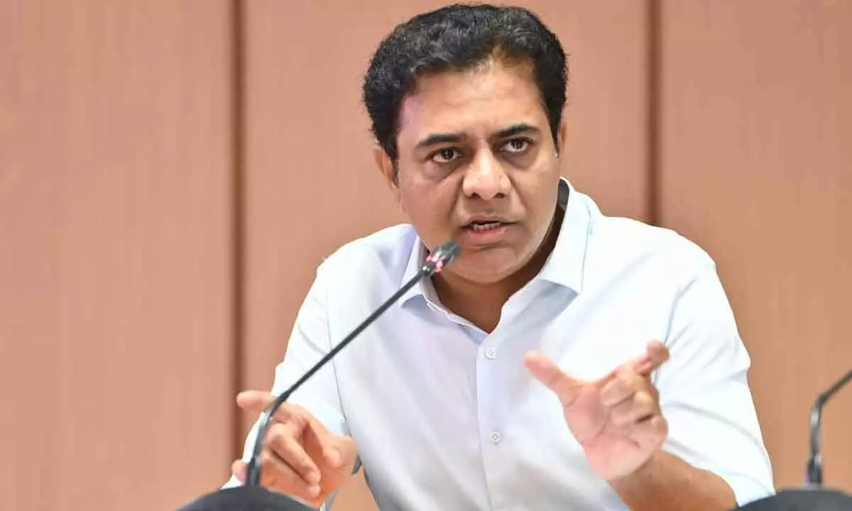 KTR signs first file for delivery of one lakh 2BHK