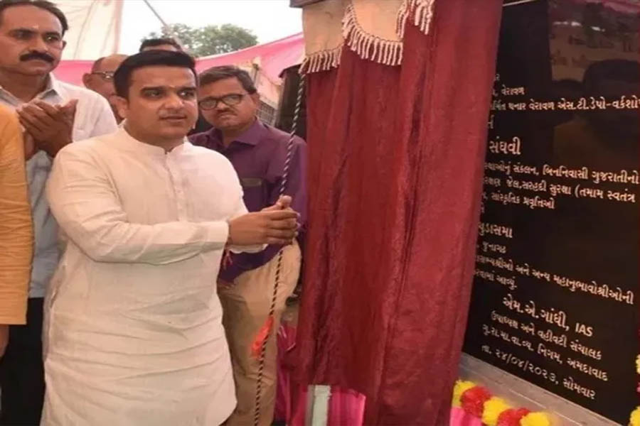 Gujarat: Minister of State for Home Harsh Sanghvi inaugurates Veraval ST and Kodinar Depot Workshops