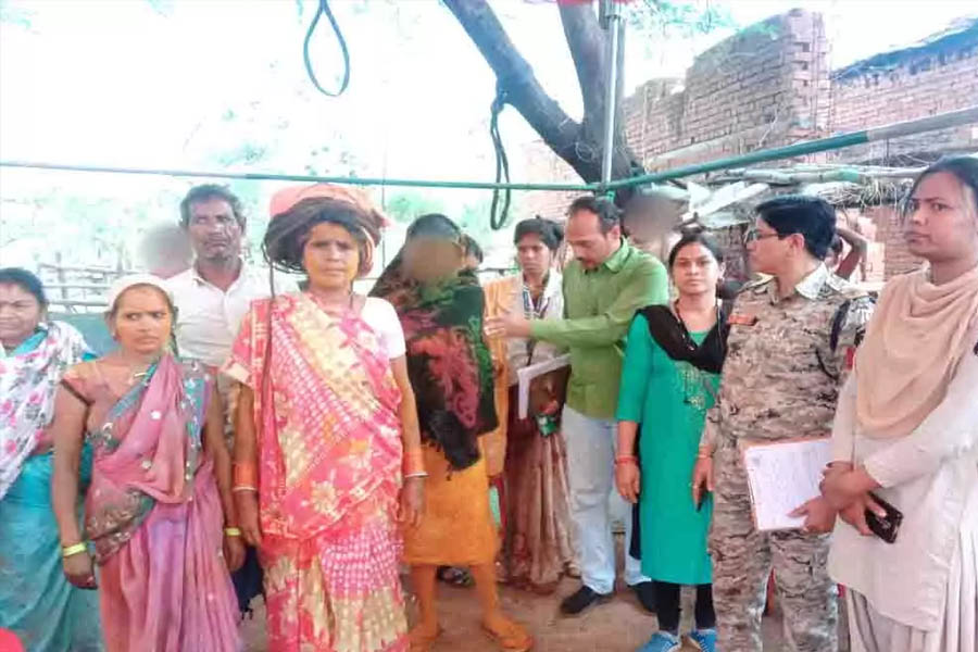 District administration team stopped child marriage