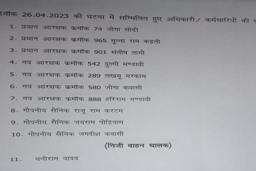 In the name of 10 martyred soldiers, Naxalites did a big attack in Dantewada