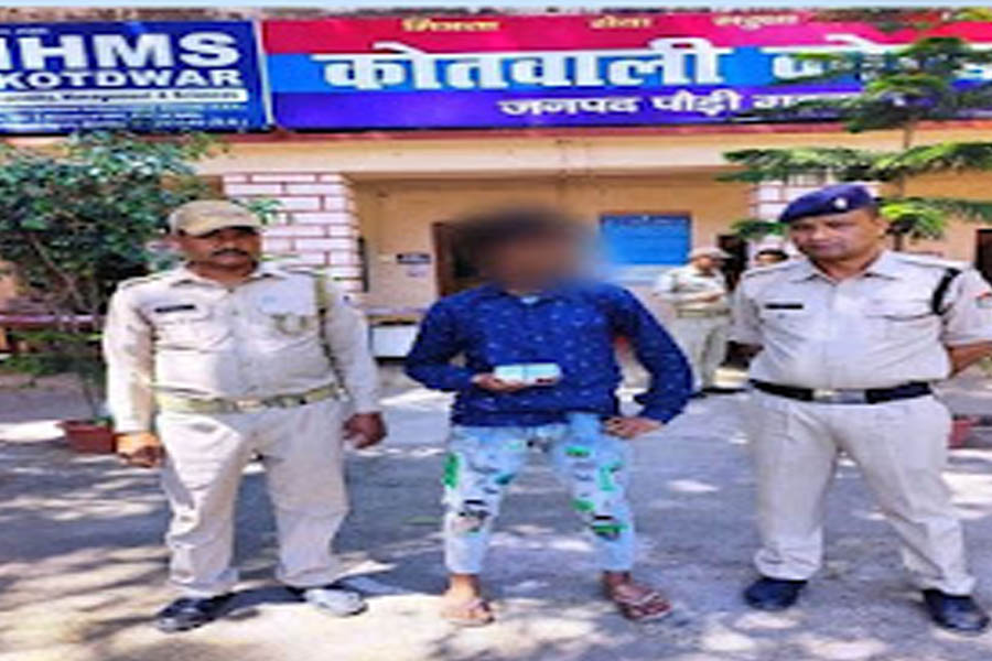 Kotdwar: A smuggler arrested with 10 grams of illegal smack