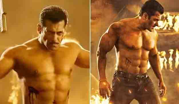 Salman Khan Six Pack Abs: At the trailer launch, Salman Khan opened his shirt buttons, showed six pack abs