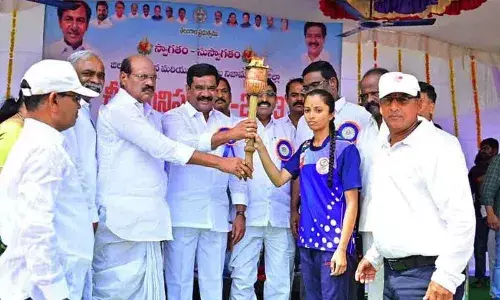 Prashant Reddy inaugurated the CM Cup-23 tournament