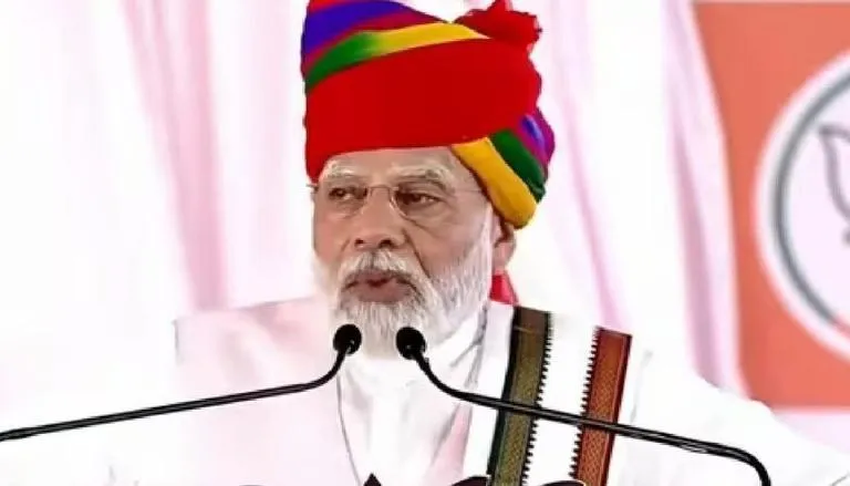 PM Modi Hits Out At Congress In Ajmer, Calls ‘Gareebi Hatao’ Biggest Betrayal To Poor