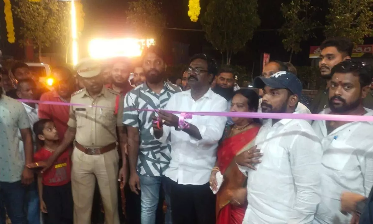 Puvvada Ajay Kumar inaugurated ‘K Street’