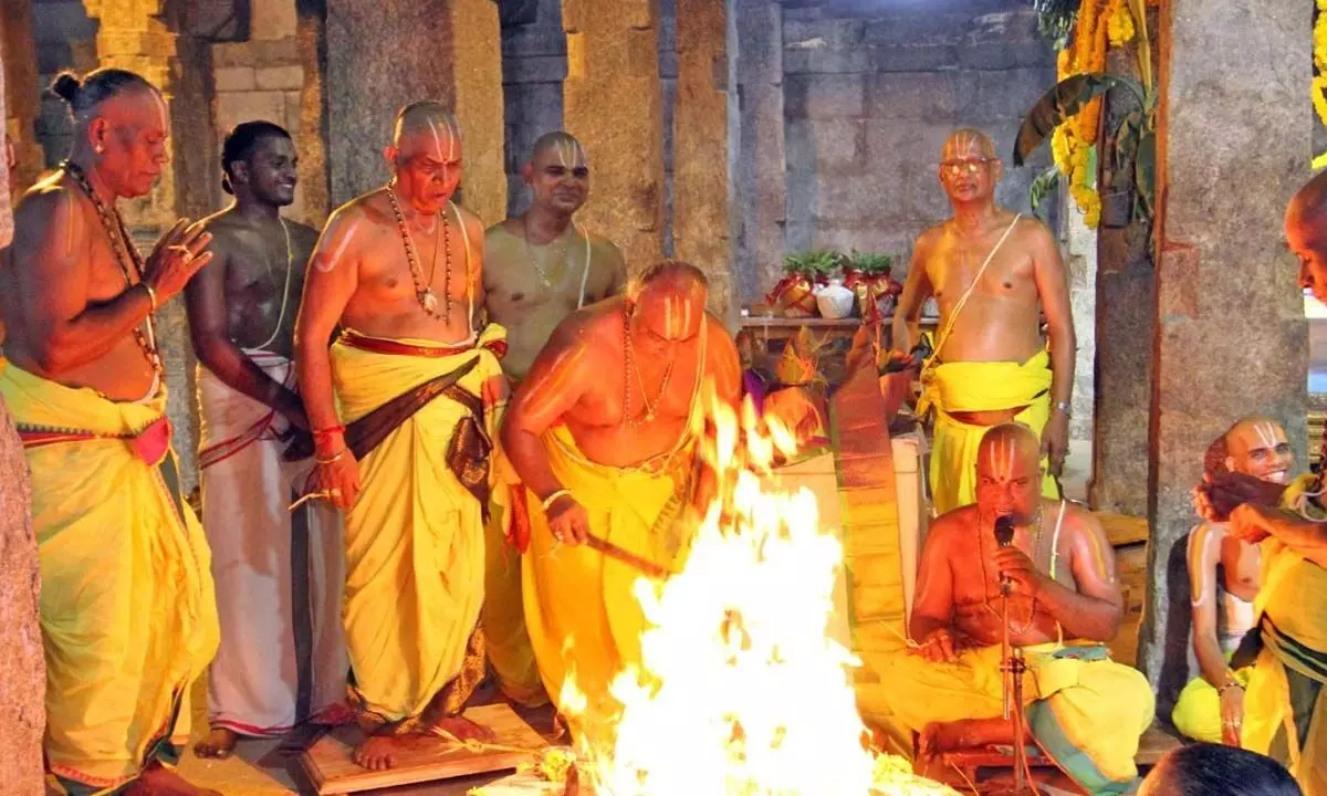 Mahasamprokshanam ritual begins at Govindaraja Swamy Temple