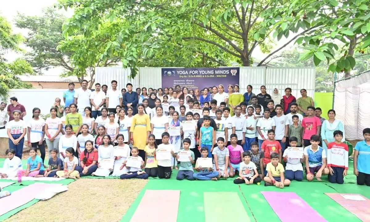 Yoga camp for youth ends