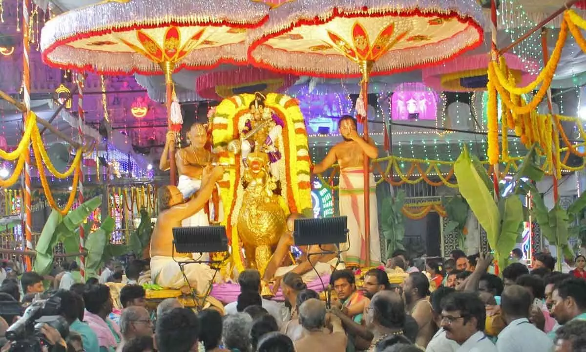 Vehicle service organized for Govindaraj Swami