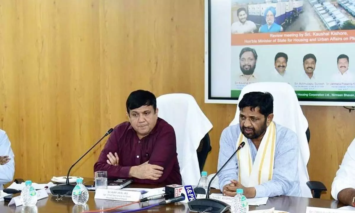 Union Minister lauds the progress of housing construction in Andhra Pradesh
