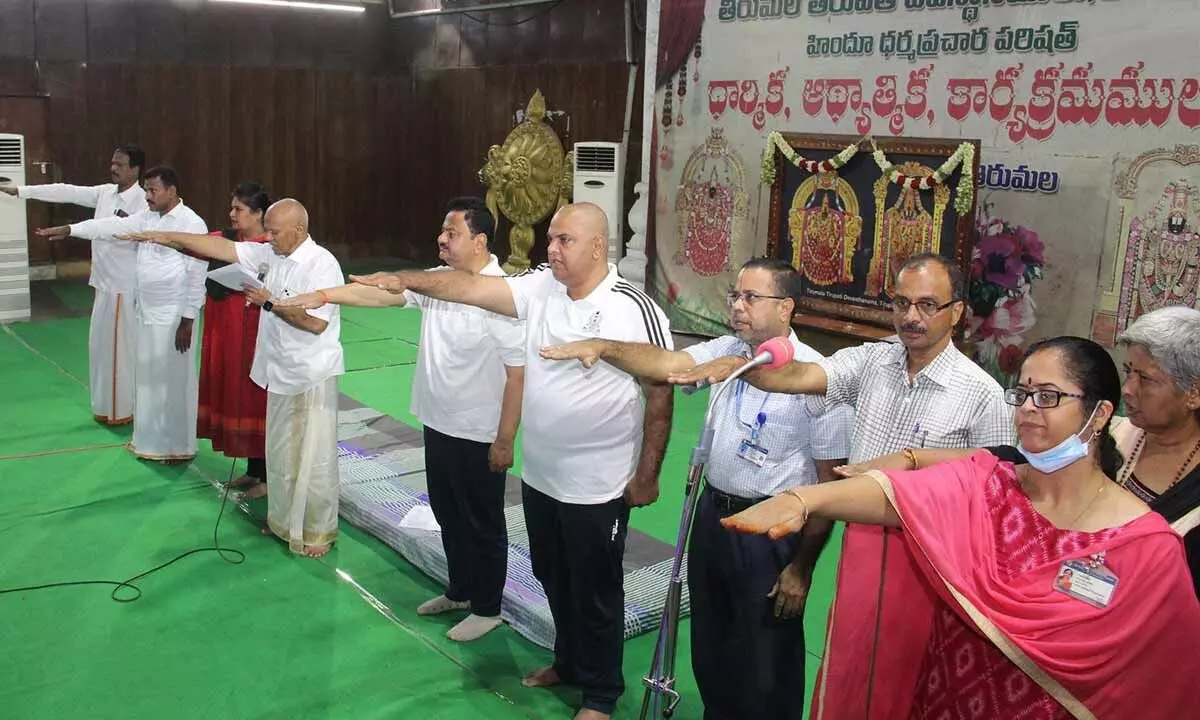‘Sundara Tirumala-Sudha Tirumala’ program receives good response
