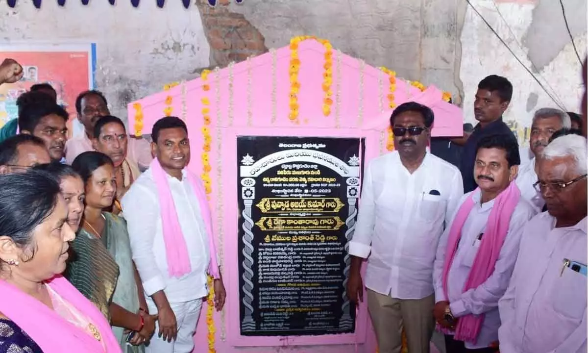 Transport Minister Purvvada Ajay Kumar inaugurated works worth crores