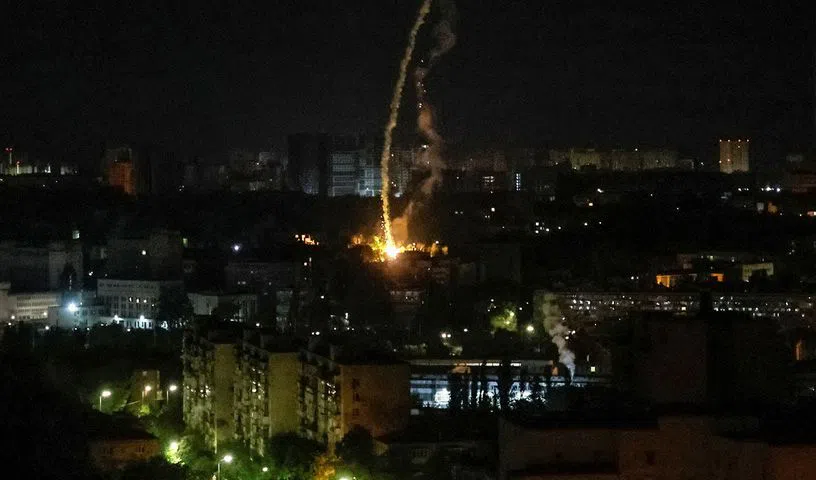 Ukraine fired 18 missiles Russia retaliated on Kiev