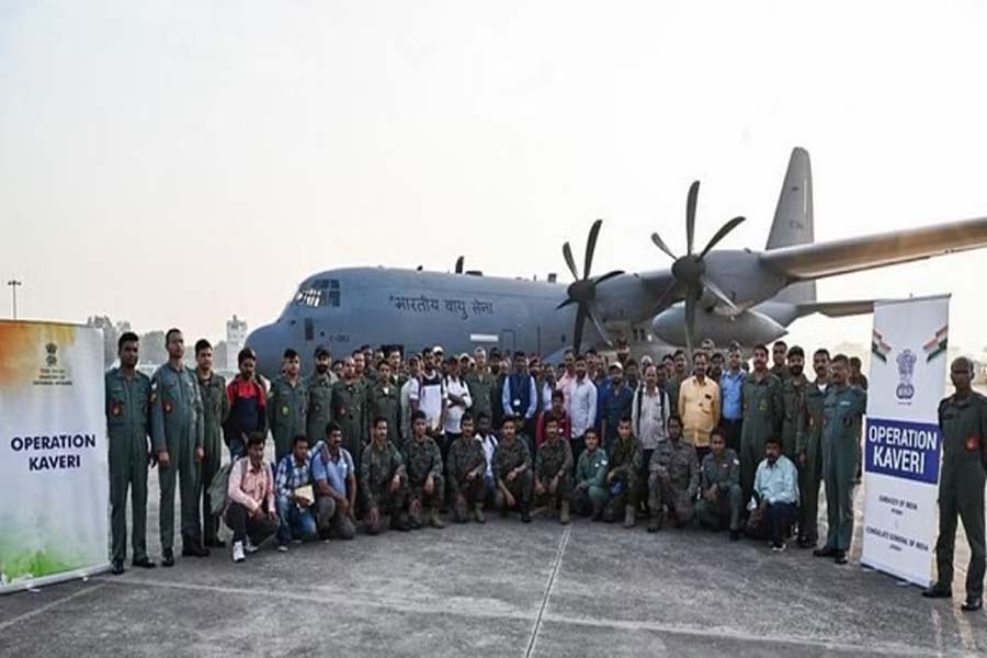 Operation Kaveri: IAF flight with 47 passengers onboard lands in India