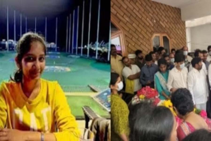 Body of woman killed in US mall shooting arrives in Hyderabad