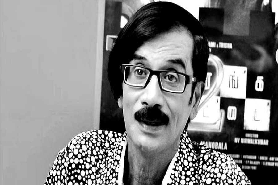Veteran Tamil director, actor Manobala dies at 69