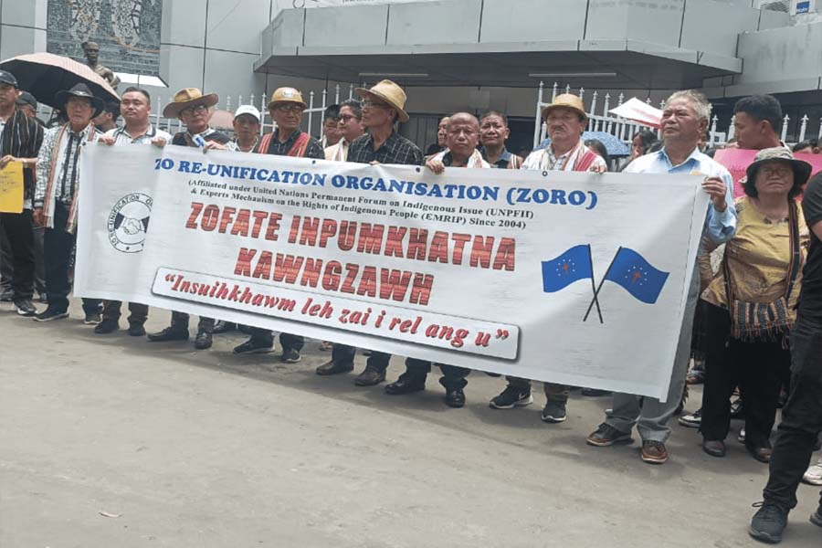 Rally in Mizoram to express solidarity with Manipur tribals hit by violence