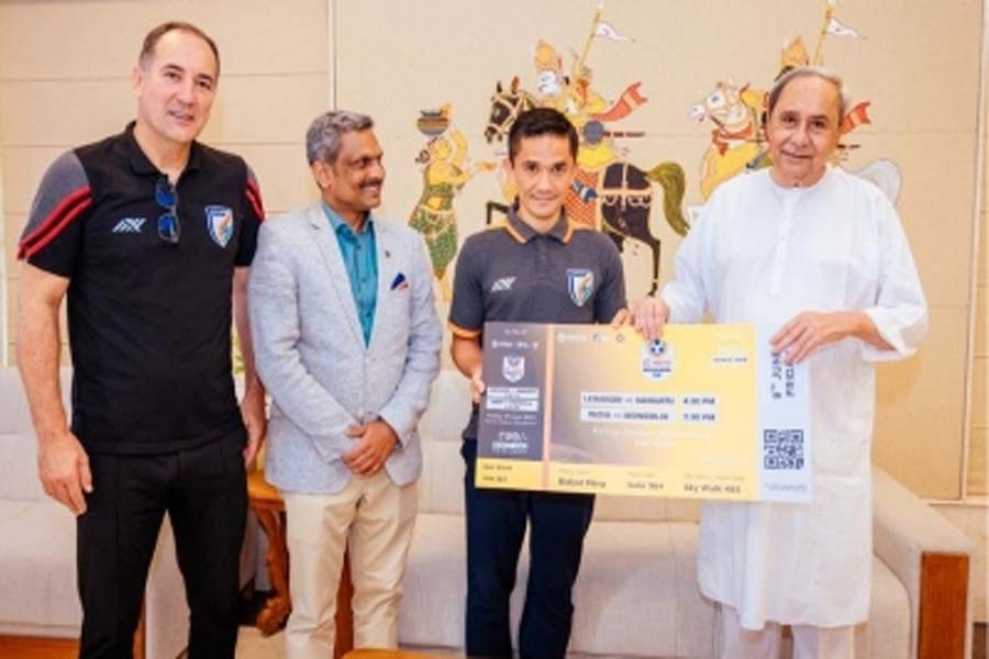Intercontinental Cup: Odisha Chief Minister Naveen Patnaik buys first ticket for 2023 edition