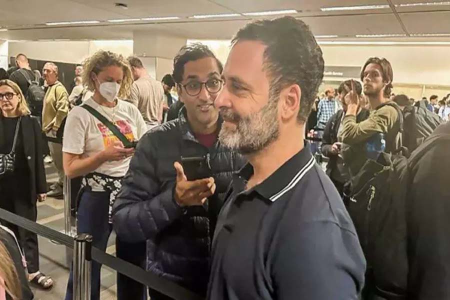 Rahul Gandhi arrives in San Francisco for US visit