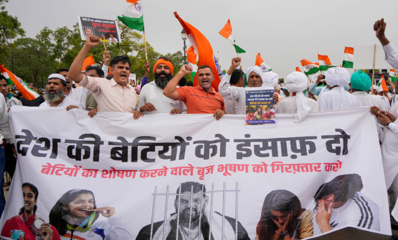 Wrestlers to go ahead with ‘peaceful’ march to new Parliament