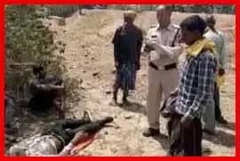 Accident happened while dumping soil, painful death of tractor driver