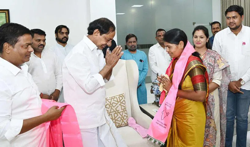Women leaders from Maharashtra join BRS