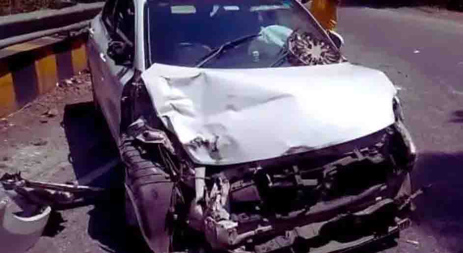 Car riders were returning home from National Park, uncontrollable truck hit hard