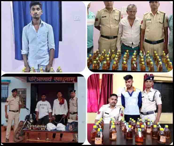 7 liquor coaches arrested in police raid