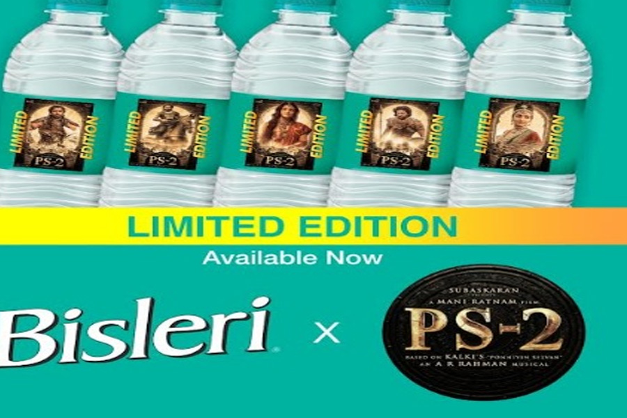 Bisleri and Lyca Production Extend their Partnership with Ponniyin Selvan: II