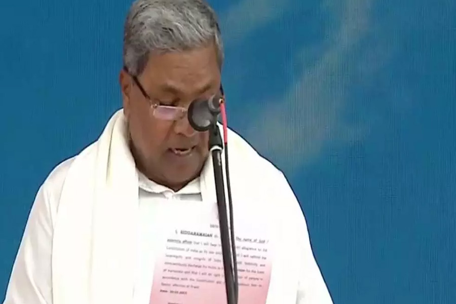 Karnataka CM: Siddaramaiah took oath as the Chief Minister of Karnataka
