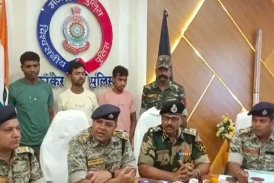 Three dreaded Naxalites arrested in Kanker