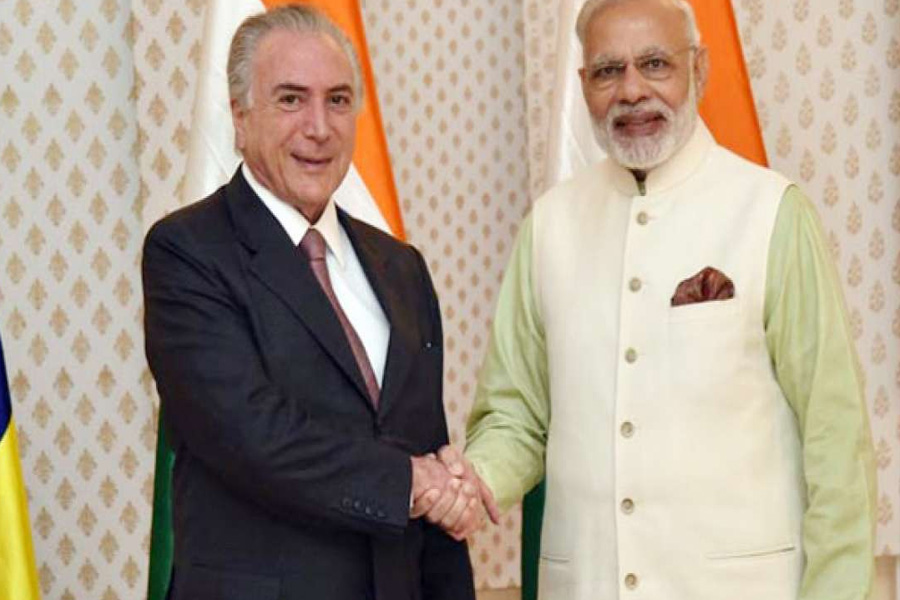 Prime Minister’s meeting with President of Brazil